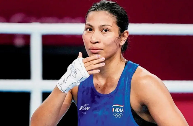 Lovlina Borgohain. Picture: INN