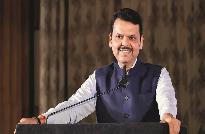 Has Maratha reservation become a bone in Devendra Fadnavis` throat? (File photo)