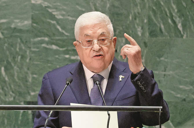 Mahmoud Abbas has also welcomed the announcements of recognition of Palestine. Photo: INN