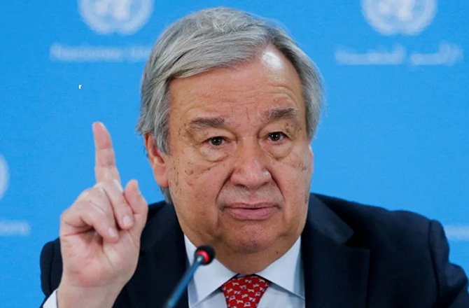 UN chief Antonio Guterres. Photo: INN