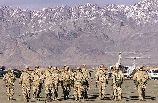 The US military returned this airbase to the Taliban government in July 2021. Photo: INN