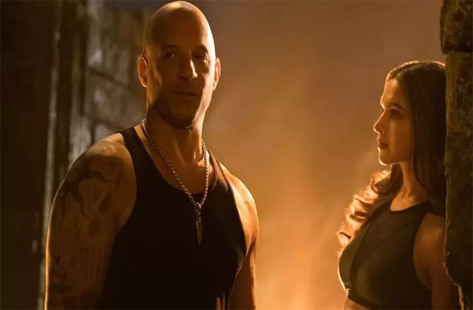 Vin Diesel And Deepika.Photo:INN