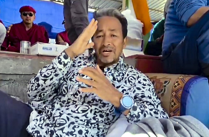 Sonam Wangchuk.Photo:PTI
