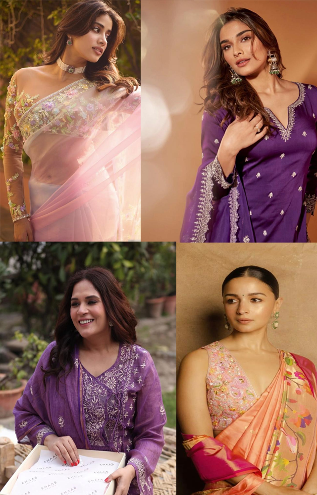 ہینڈ لوم پر بنے کپڑے ان کی پہلی پسند