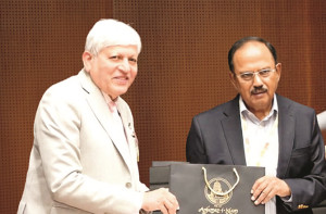 ڈاکٹرظہیرقاضی کی نئی دہلی میں قومی سلامتی کے  مشیر اجیت ڈوبھال سے ملاقات