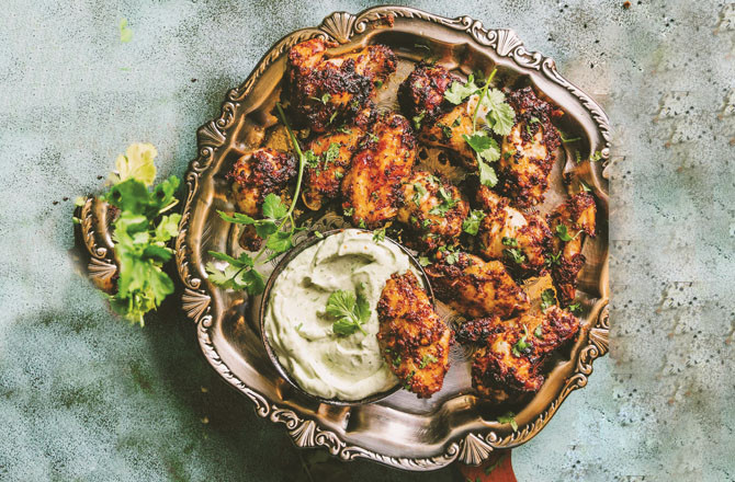 Baked Achari Chicken. Photo: INN