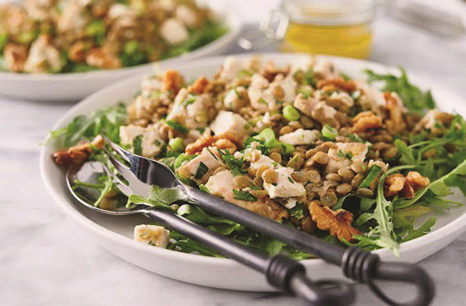 Bean And Lentil Salad. Photo: INN