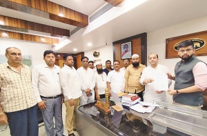 بھیونڈی میں درپیش بنیادی مسائل کے فوری حل کا مطالبہ