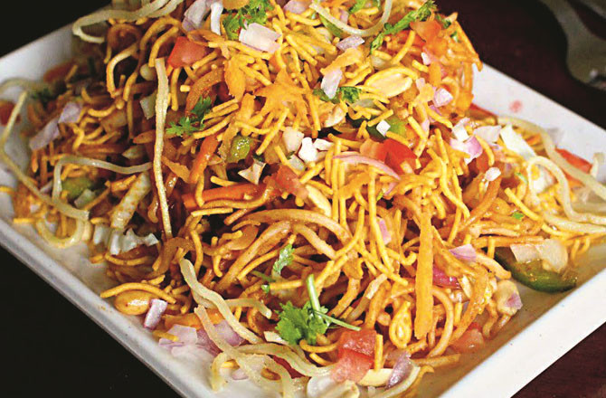 Crispy Noodles Chaat. Photo: INN