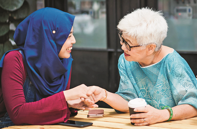 The strongest source of invitation is a life that inspires with its actions. Photo: INN