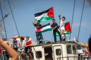 غزہ کیلئے عالمی امدادی فلوٹیلا روانہ، اسرائیلی ناکہ بندی پر تناؤ برقرار