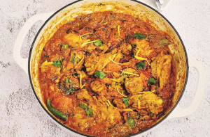 آج کا پکوان: ہری بھری چکن کڑاہی