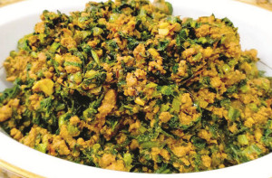 آج کا پکوان: قیمہ پالک