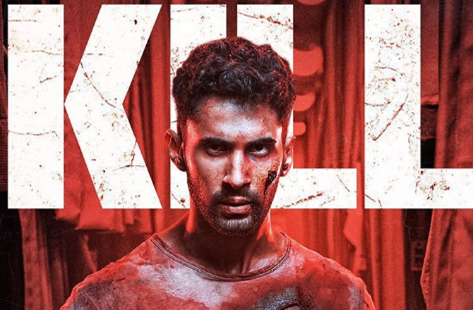 Lakshya in the movie `Kill`. Photo: INN