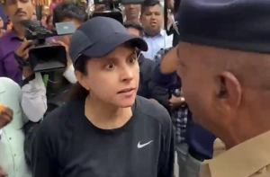 ممبئی: بی جے پی لیڈر سے تکرار کرنے والی خاتون کے خلاف شکایت درج