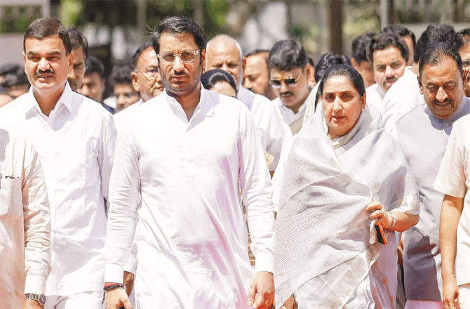 Did Parth Pawar speak more from his experience?