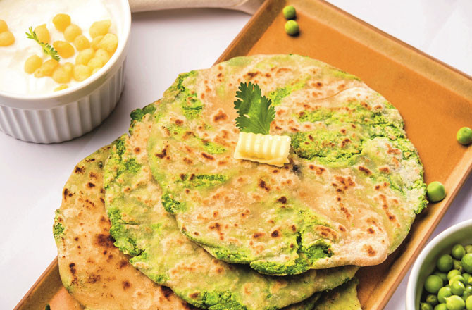 Matar Ka Paratha. Photo: INN