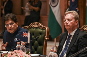 ہندوستان  اور نیوزی لینڈ نے تاریخی فری ٹریڈ معاہدے پر دستخط کیے