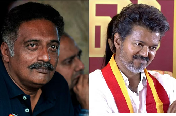 پرکاش راج کی وجے کی سیاست پر تنقید، ’’سنیما ماڈل‘‘ پر سوالات