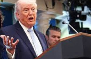 ٹرمپ ایک سو چالیس کروڑ مرتبہ’ سوری‘ کہیں  