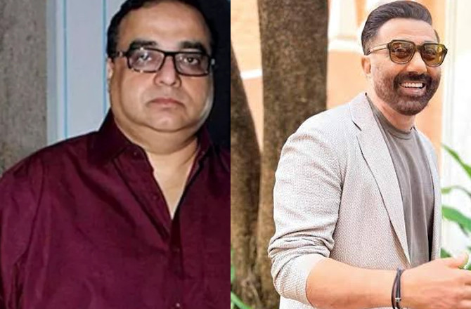 Rajkumar Santoshi And Sunny Deol.Photo:INN