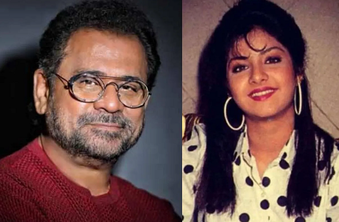 Divya Bharti and Anees Bazmi. Photo: INN