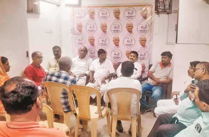 Dharavi Meeting.Photo:INN
