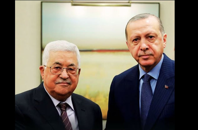 اردگان کا فلسطین کے قیام کیلئے ’پُرعزم‘ حمایت جاری رکھنے کا اعلان