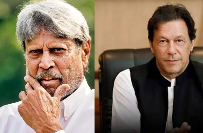 Kapil Dev And Imran Khan.Photo:INN