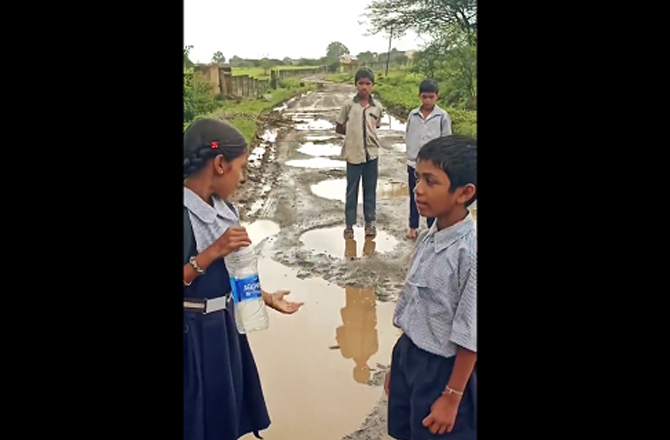 Image taken from the viral video. Photo: X