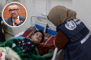 غزہ: ہزاروں مریض فوری طبی منتقلی کے منتظر، ڈبلیو ایچ او کے سربراہ کا اظہار تشویش