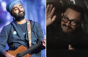 عامر خان کی اریجیت سنگھ سے ملاقات، پتنگ اڑائی