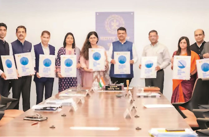 Chief Minister Fadnavis had recently announced the organisation of Mumbai Climate Week.Photo:INN