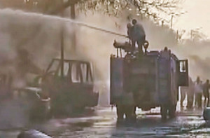 کیمیکل فیکٹری میں دھماکہ،  بھیواڑی میں ۸؍ ہلاک، فرید آباد میں ۴۲؍ زخمی