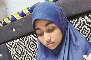 دونوں گردے خراب ہونے کے باوجود خدیجہ شیخ ایس ایس سی امتحان میں شریک