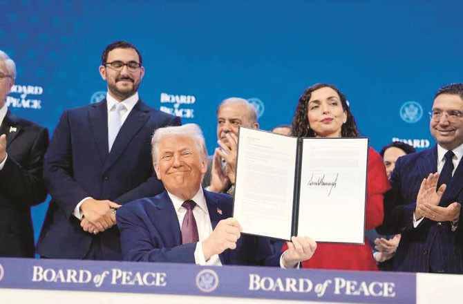 The Peace Board Of Gaza.Photo:INN