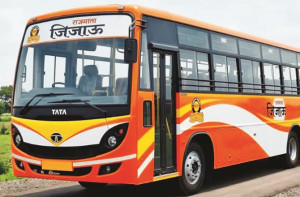 ’راج ماتا جیجاؤ‘ کے نام  پرمہامنڈل کی نئی  اے سی بس سروس