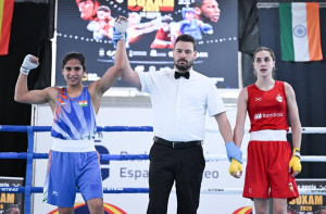 لولینااور اروندھتی کی قیادت میں  ہندوستان نے باکسنگ میں ۹؍طلائی تمغے جیتے