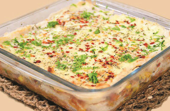 آج کا پکوان (رمضان اسپیشل): بریڈ لزانیا