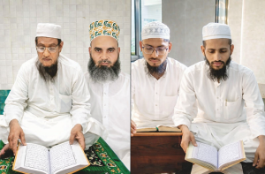 اِن حفاظ نے ۵؍۶؍ اور۷؍روزہ تراویح میں قرآن مکمل کیا 