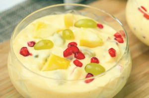 آج کا پکوان (رمضان اسپیشل): فروٹ کسٹرڈ