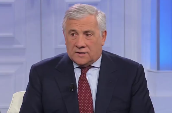 Italian Foreign Minister Antonio Tajani . Photo: X