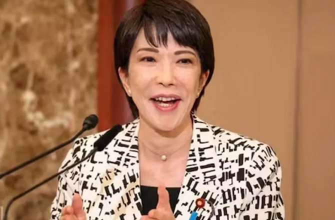 Japan`s first female prime minister, Sanae Takaichi,. Photo: INN