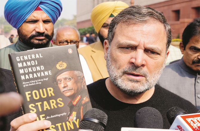 Opposition Leader Rahul Gandhi