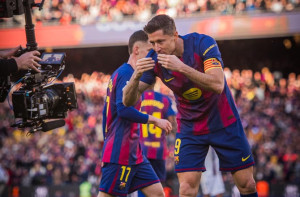 بارسلونا اور  ریئل سوسائیداد کی فتوحات؛ شدید بارش سے  لا لیگا کا شیڈول  متاثر 