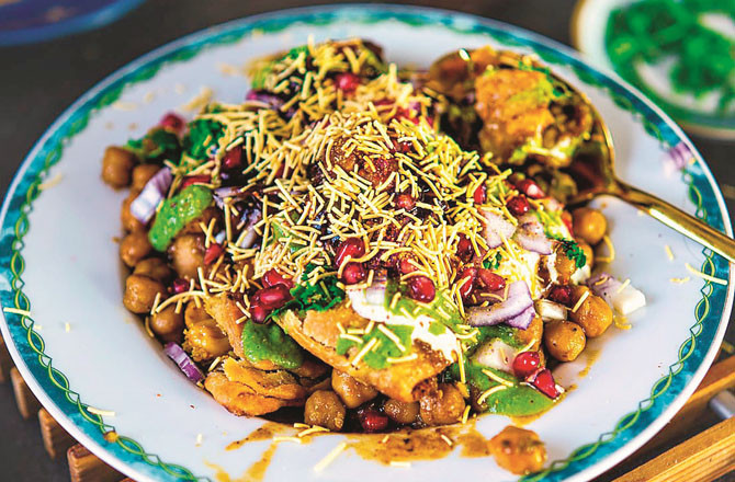 Samosa Chaat. Photo: INN