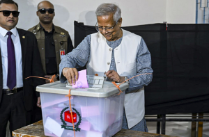 بنگلہ دیش: محمد یونس نے انتخاب کو خوف کی رات کا خاتمہ، امید کی صبح کا آغازکہا