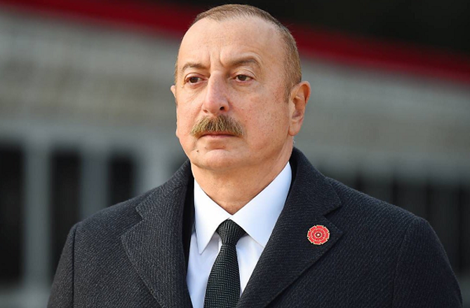 Azerbaijani President Ilham Aliyev. Photo: X