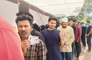  میونسپل کارپوریشن کا انتخاب مجموعی طور پر پرامن، بد نظمی سے ووٹروں کو پریشانی