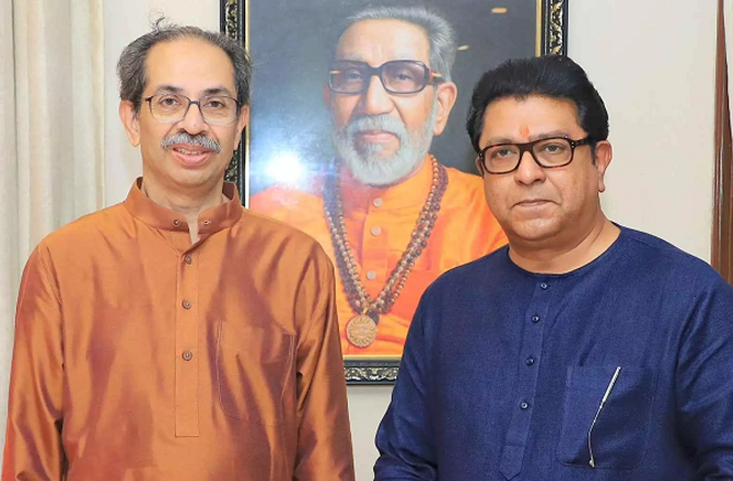 Thackeray brothers. Photo: PTI